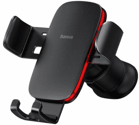 Baseus Metal Age II gravity car phone holder on the ventilation grille black (SUJS000001)