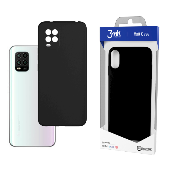Обложка книги «Xiaomi Mi 10 Lite 5G - 3mk Matt Case black»