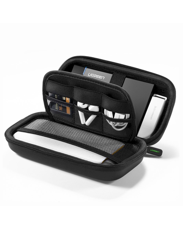 Ugreen HDD case box 16.5 x 9.5 x 4.5 cm black (40707)
