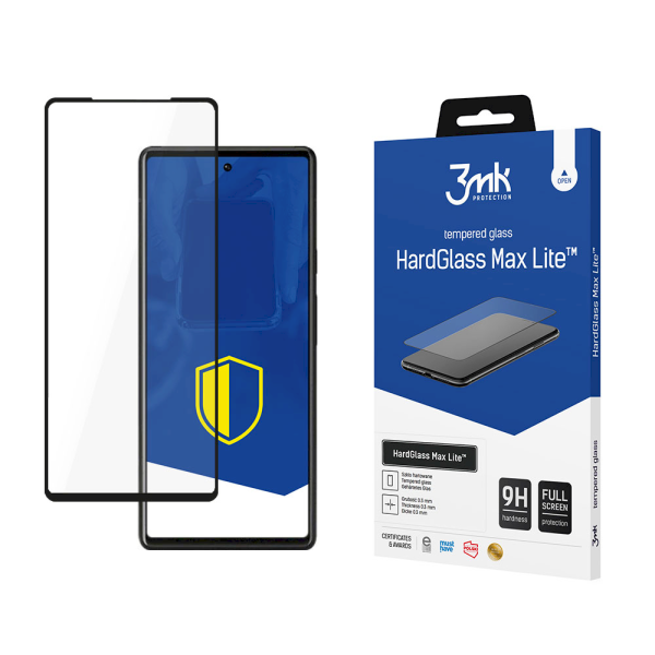 Обложка книги «Google Pixel 6 5G Black - 3mk HardGlass Max Lite™ screen protector»
