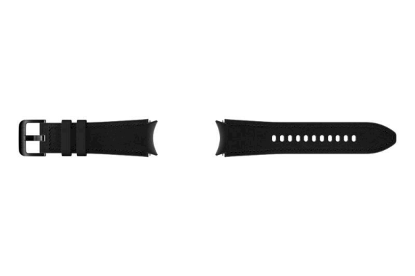 Обложка книги «ET-SHR88SBE Samsung Galaxy Watch 4/4 Classic Leather Strap S/M Black»