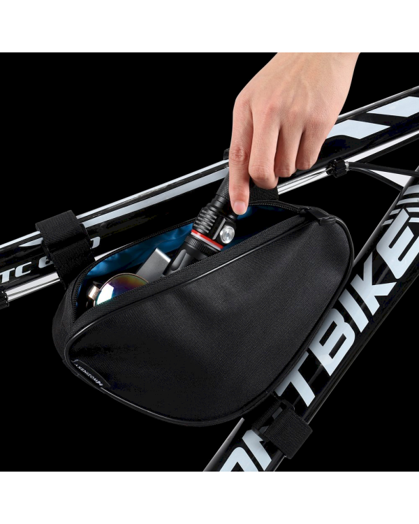Дополнительное изображение книги «Wozinsky bicycle bag for the bicycle frame 1.5 L black (WBB11BK)»