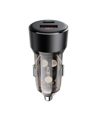 Автомобильное зарядное устройство Acefast B12 60 Вт USB-A | USB-C - черный