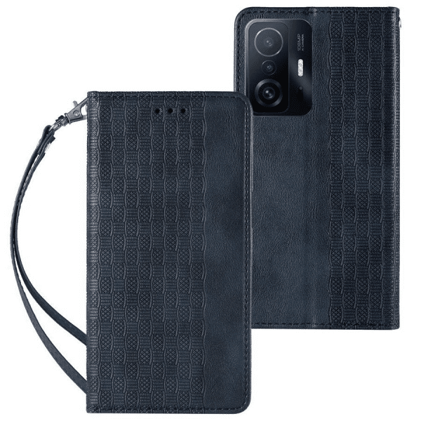 Fusion Magnet Strap книжка чехол + нить для Samsung A546 Galaxy A54 5G синий