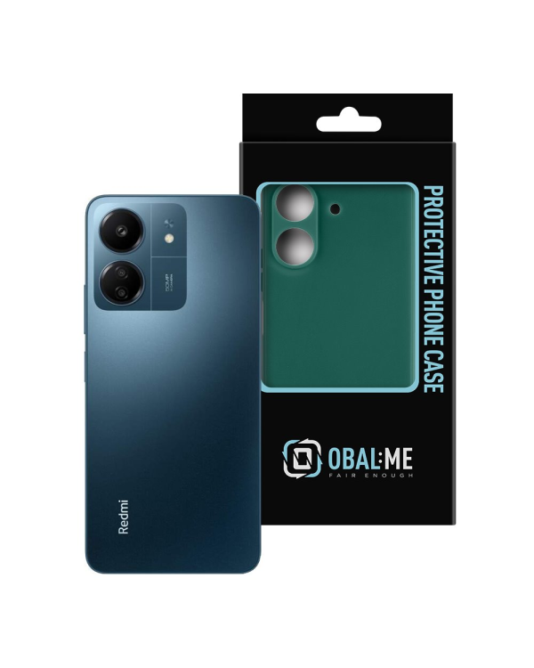 OBAL:ME Matte TPU Case for Xiaomi Redmi 13C 4G|Poco C65 Dark Green