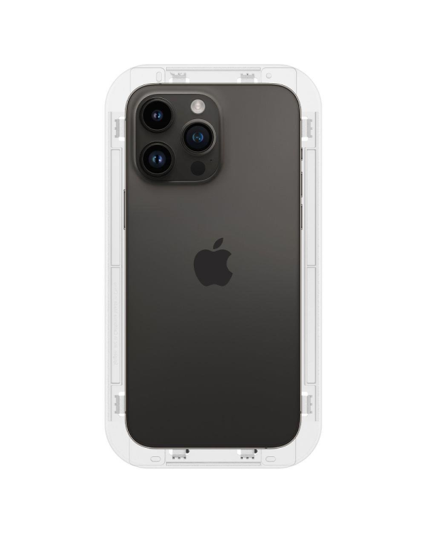 Дополнительное изображение книги «Закаленное стекло для iPhone 14 Pro с аппликатором Spigen Glas.tR EZ FIT (2 шт.)»