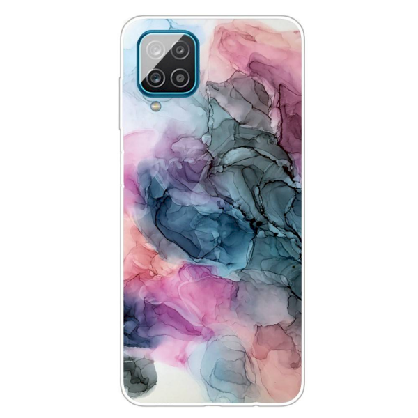 Fusion marble силиконовый чехол для Samsung A125 Galaxy A12 (дизайн h)