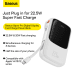 Powerbank Baseus Qpow PRO with cable, 10000mAh, 22.5W (White)