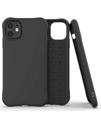 Fusion Solaster Back Case Силиконовый чехол для Apple iPhone 11 Черный