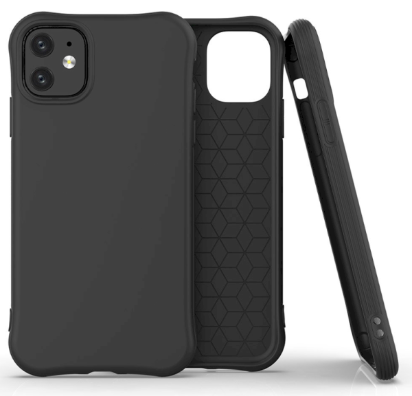 Fusion Solaster Back Case Силиконовый чехол для Apple iPhone 11 Черный