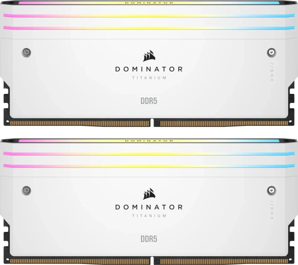 CORSAIR RAM Dominator Titanium RGB - 48 ГБ (2 x 24 ГБ Kit) - DDR5 7200 DIMM CL36