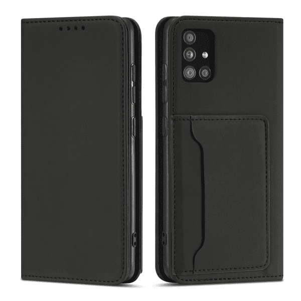 Fusion Magnet Card книжка чехол для Samsung A136 Galaxy A13 5G / A04S черный