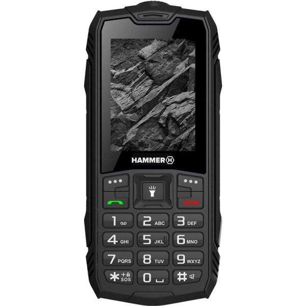 Обложка книги «MyPhone Hammer Rock Dual Black»