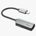 Baseus adapter L32 Lightning to Lightning - jack 3,5mm black-silver