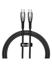 USB-C cable for USB-C Baseus Glimmer Series, 100W, 1m (Black)