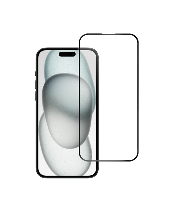 Blue Star 5D защитное стекло для экрана Apple iPhone 16 Plus черное