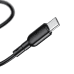 Кабель USB - USB-C Vipfan Colorful X11, 3A, 1м (черный)