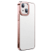 Baseus Glitter Transparent Case for iPhone 13 (pink)