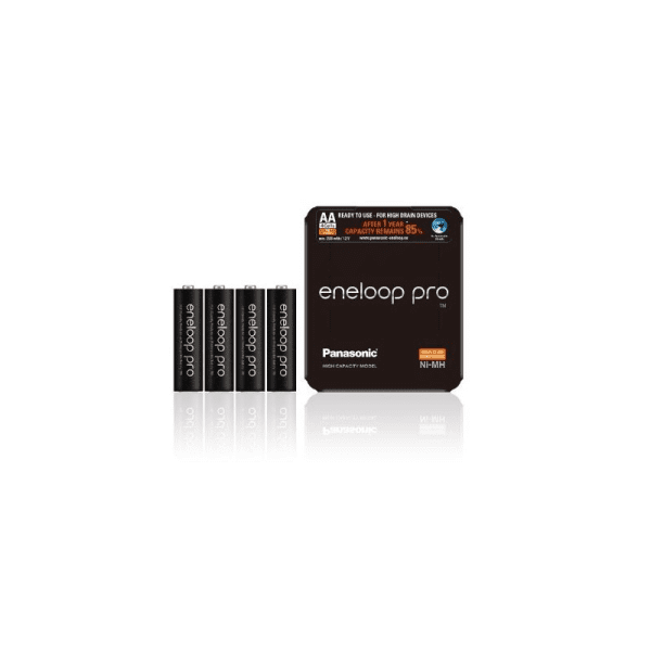 Panasonic Eneloop PRO R6/AA 2500mAh rechargeable  – 4 pcs sliding pack