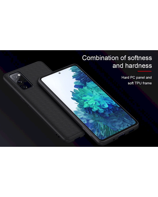 Дополнительное изображение книги «Nillkin Textured Hard Case for Samsung Galaxy S20 FE Black»
