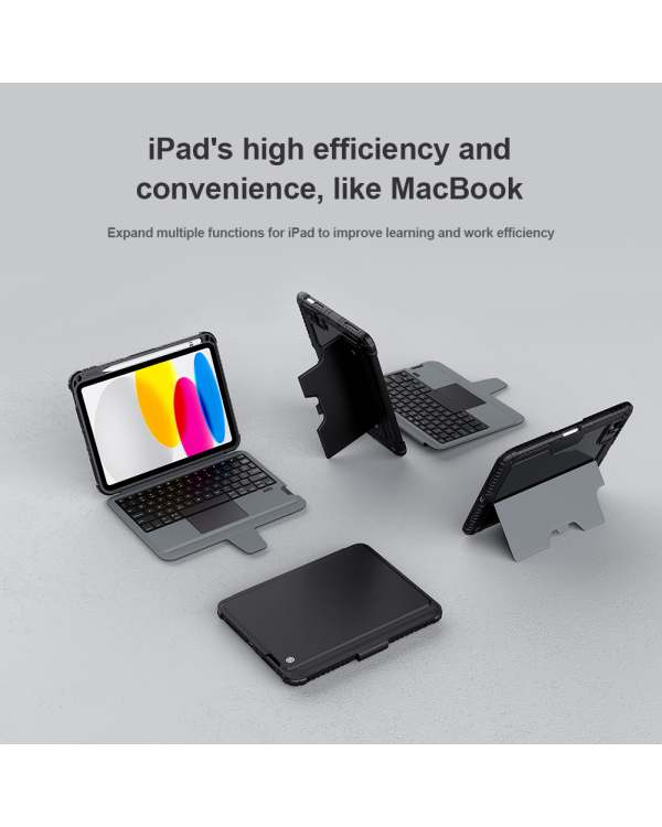 Дополнительное изображение книги «Nillkin Bumper Combo Keyboard Case for iPad 10.9 2022 Black»
