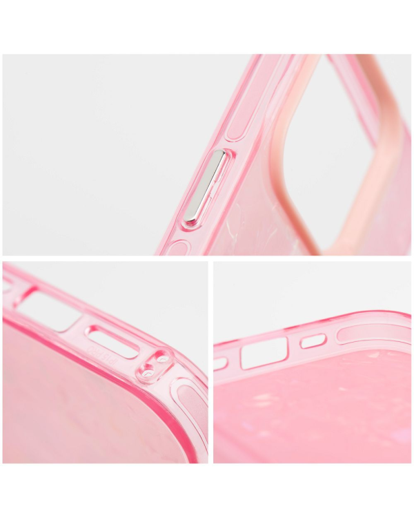 Fusion Tutti Frutti Силиконовый чехол для Apple iPhone 16 розовый