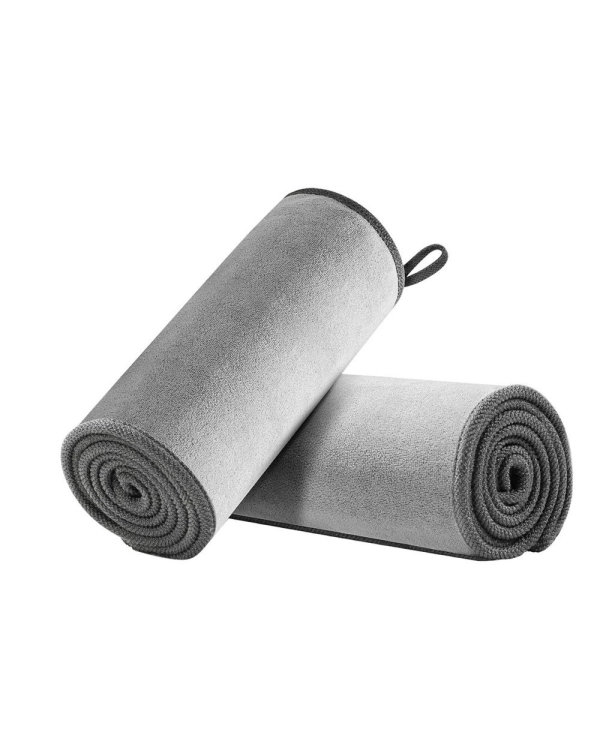 Baseus 2 x Microfiber Car Drying Towel Microfiber 40cm x 40cm Gray (CRXCMJ-0G)