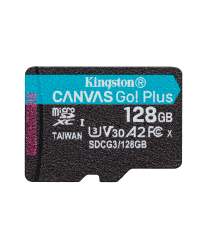 Kingston memory card 128GB microSDXC Canvas Go! Plus cl. 10 UHS-I 170 MB|s + adapter