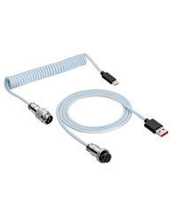 Кабель USB Akyga AK-USB-48 USB A (м) | USB type C (м) Coiled Aviator ver. 2.0 3m