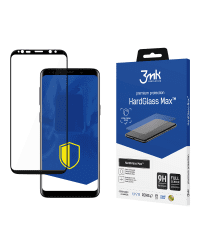 Samsung Galaxy S9 Black - 3mk HardGlass Max™ screen protector