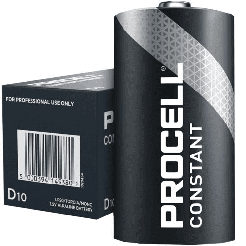 Обложка книги «Duracell MN 1300 PROCELL Constant D (LR20) МИНИМАЛЬНЫЙ ЗАКАЗ 10ШТ.»