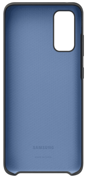 Обложка книги «EF-PG980TBE Samsung Silicone Cover for Galaxy S20 Black (Damage Blister)»