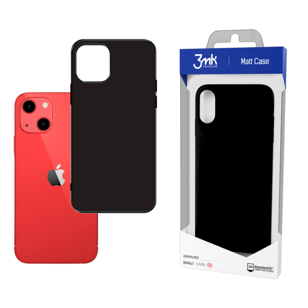 Обложка книги «Apple iPhone 13 - 3mk Matt Case black»