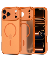 TECH-PROTECT Basicmag magsafe Apple Iphone 17 Pro Max чехол | матовый космический оранжевый