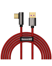Cable USB to USB-C Baseus Legend Series, 66W, 2m (red)