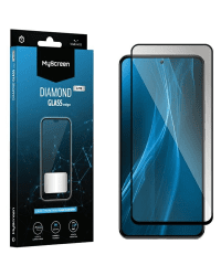 MS Diamond Glass Edge Lite GF Xiaomi Poco F5 Pro czarny|black Full Glue