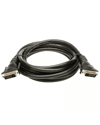 Кабель Fusion DVI (24+1) — DVI (24+1), 2 м, черный