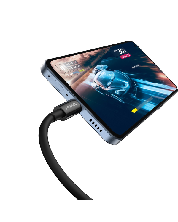 Baseus Superior Series Cable USB to USB-C, 65W, PD, 2m (black)