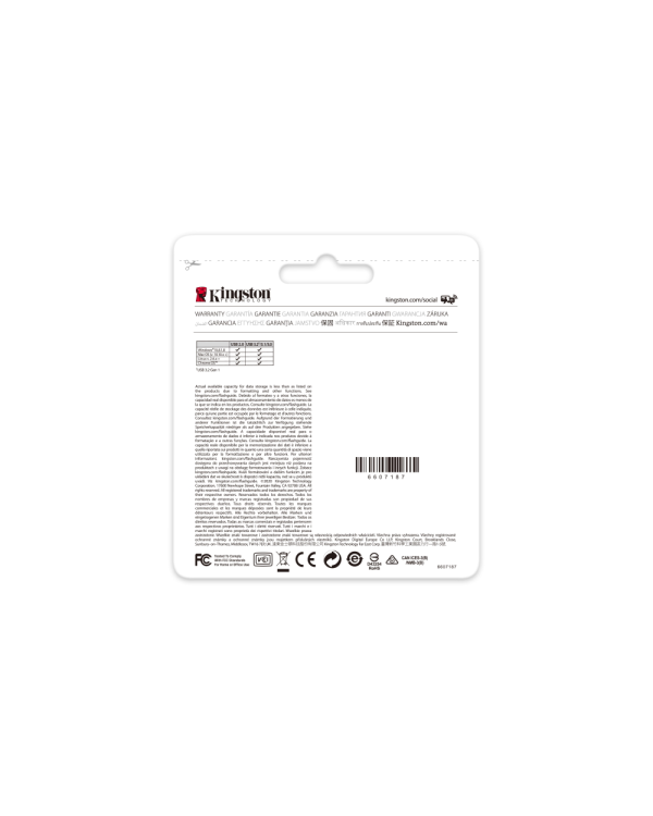 Kingston pendrive 128GB USB 3.2 DT Exodia