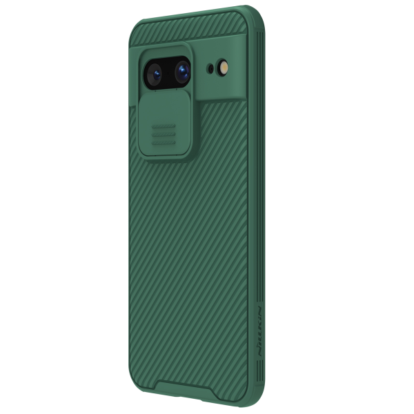 Жесткий чехол Nillkin CamShield PRO для Google Pixel 8 глубокий зеленый