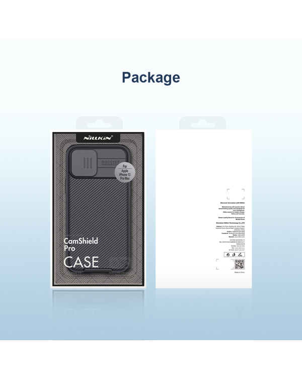 Дополнительное изображение книги «Nillkin CamShield Pro Magnetic Hard Case for iPhone 12 Pro Max 6.7 Black»