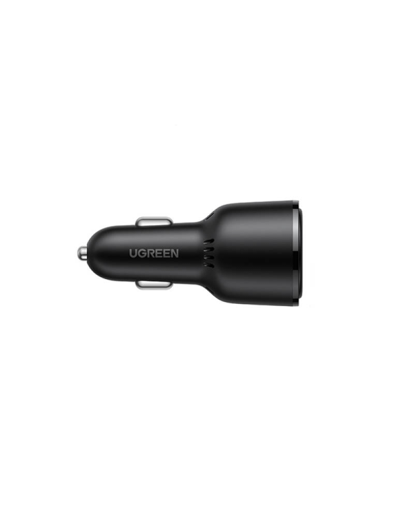 Ugreen car charger 2x USB Type C | 1x USB 69W 5A Power Delivery Quick Charge black (20467)