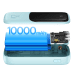 Baseus Qpow power bank 10000mAh built-in USB Type-C cable 22.5W Quick Charge SCP AFC FCP blue (PPQD020103)