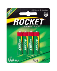 Rocket R03-4BB (AAA) Блистерная упаковка 4шт.