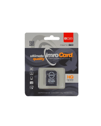 Карта памяти Imro 8GB microSDHC cl. 4 + адаптер