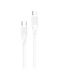 Foneng X80 USB-C to USB-C cable, 100W, 1m (white)