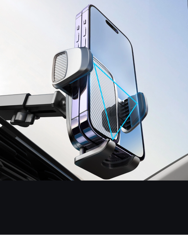 Joyroom car phone holder for cockpit, dashboard black (JR-ZS350)