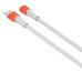 LDNIO LS603 USB - Micro USB 3m, 30W Cable (orange)