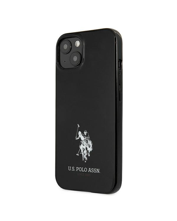 US Polo USHCP13MUMHK iPhone 13 6,1" czarny|black hardcase Horses Logo