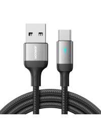 Joyroom USB cable - USB C 3A for fast charging and data transfer A10 Series 1.2 m black (S-UC027A10)